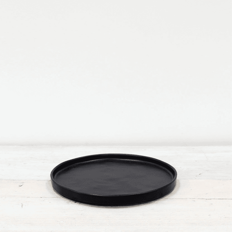 Kuro Side Plate, D21cm, Black