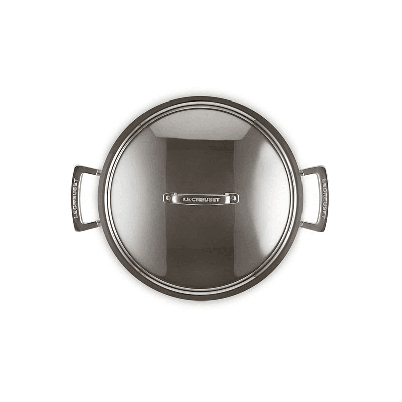 Classic 3-ply Shallow Casserole, 26cm, Stainless Steel