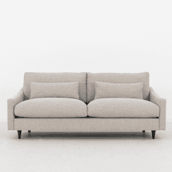 Image showing the Model 07 Linen 3 Seater Sofa, Pumice product.