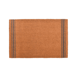 Image showing the Triple Stripe Doormat, L90 x W60cm, Beige product.