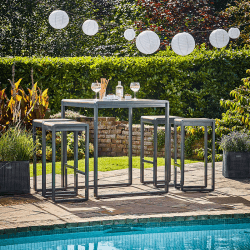 Image showing the Spitalfields Tall 5 Piece Furniture Set, Brown/Grey product.