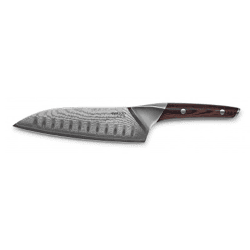 Image showing the Nordic Kitchen Santoku Knife, 18cm, Brown product.