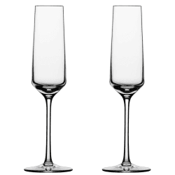 Image showing the Pure Pair of champagne flutes, 21cl product.