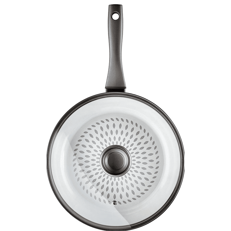 Frying Pan  Covered, 28cm, Grey