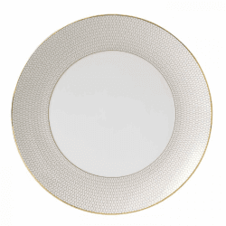 Image showing the Gio Gold Dinner Plate, D28cm, Gold/White product.