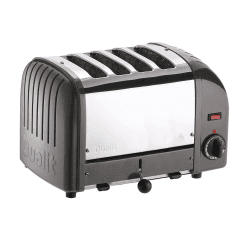 Image showing the Classic Vario 4 slot toaster, metallic charcoal product.