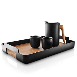 Image showing the Nordic Kitchen Serving tray, L50 x W35cm, Black product.