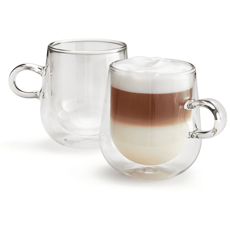 Duo Latte Glass Set, 325ml