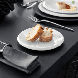 Image showing the NewMoon Bread & butter plate, Dia16cm, White Porcelain product.