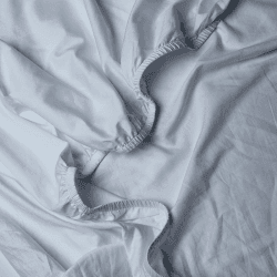 Image showing the The Perfect 300 Thread Count Fitted Sheet, Double, Nordic Sky product.