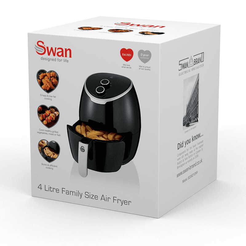 Air Fryer, 4.7L, Black