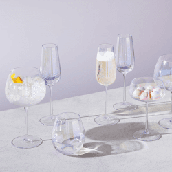 Image showing the Pearl Champagne Saucers Set of 2, 300ml, Mother of Pearl product.