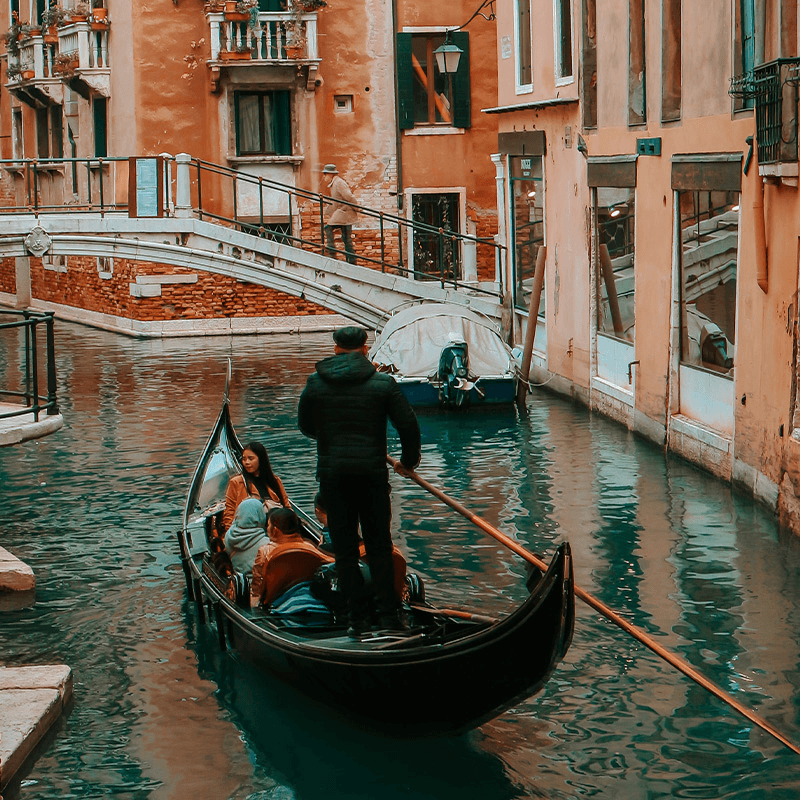Gondola ride in Venice £100