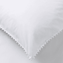 Image showing the Avignon - 200 Thread Count Cotton King duvet cover, W225 x L220cm, White product.