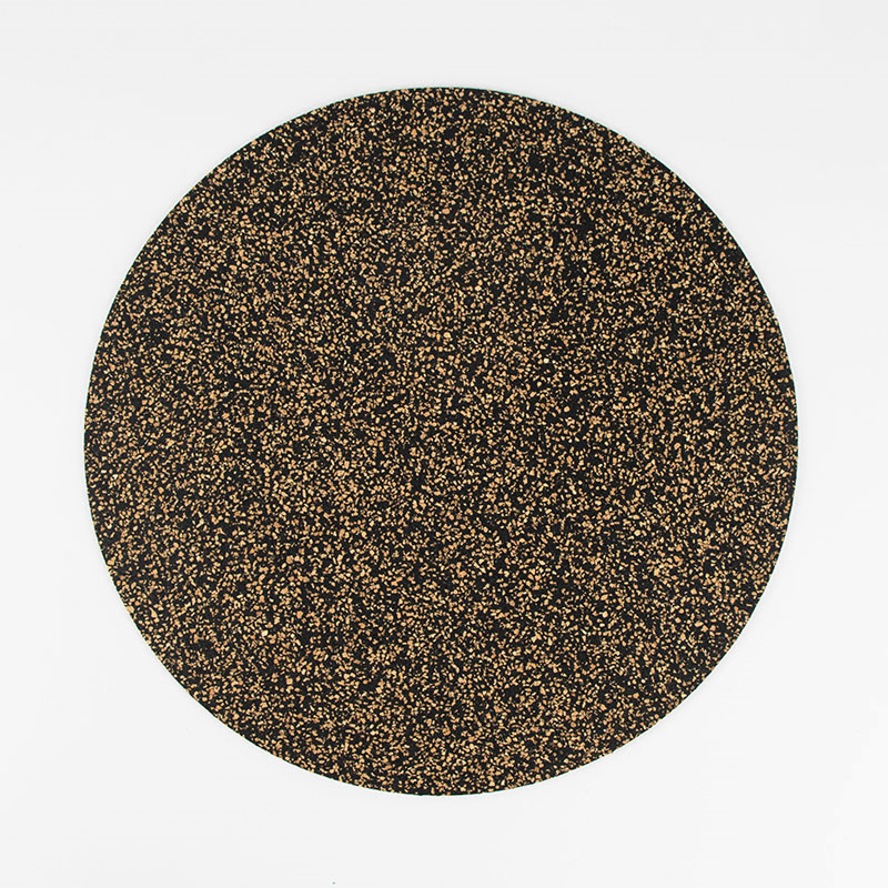 Dash Set of 4 Placemats, D30cm, Black