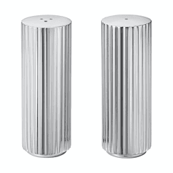 Image showing the Bernadotte Salt and pepper shaker, 8.8cm, Stainless Steel product.