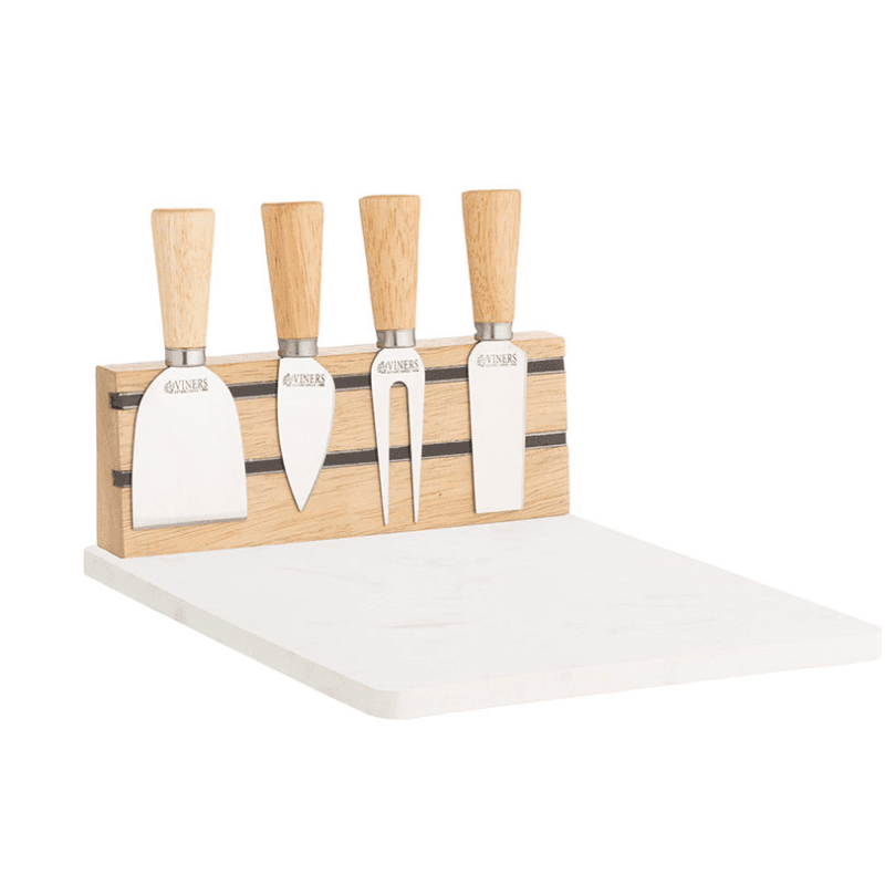 5 Piece Cheese Serving Set, H20 x W90 x L25, Assorted