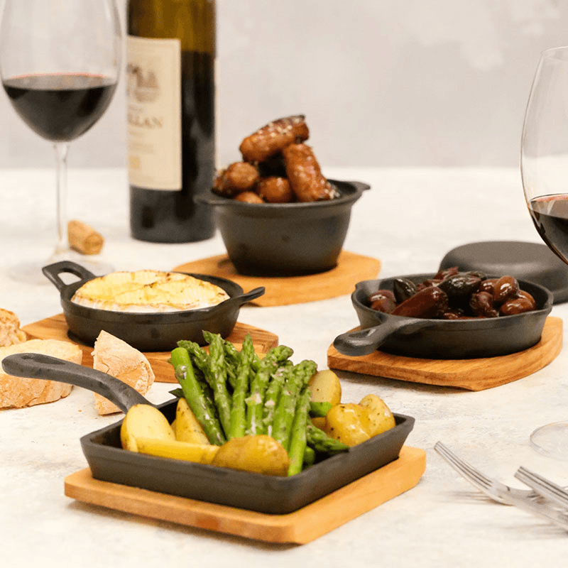 Cast iron mini gratin dish, 12.5cm