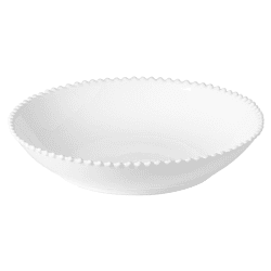 Image showing the Pearl Set of 6 pasta plates, 23cm, White product.