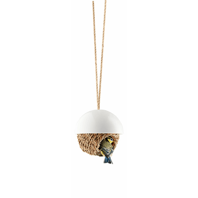 Eva Solo Bird Shelter, H13 x W13 x L13cm, White