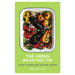 Image showing the Rukmini Iyer Green roasting tin, Hardback product.
