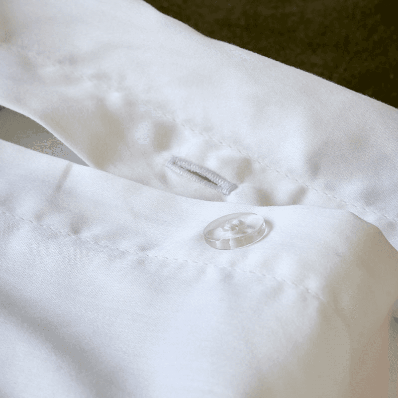 Scallop Edge Duvet Set, Double, Matcha