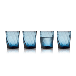 Image showing the Vienna Set of 4 Tumblers, 300ml, Blue product.