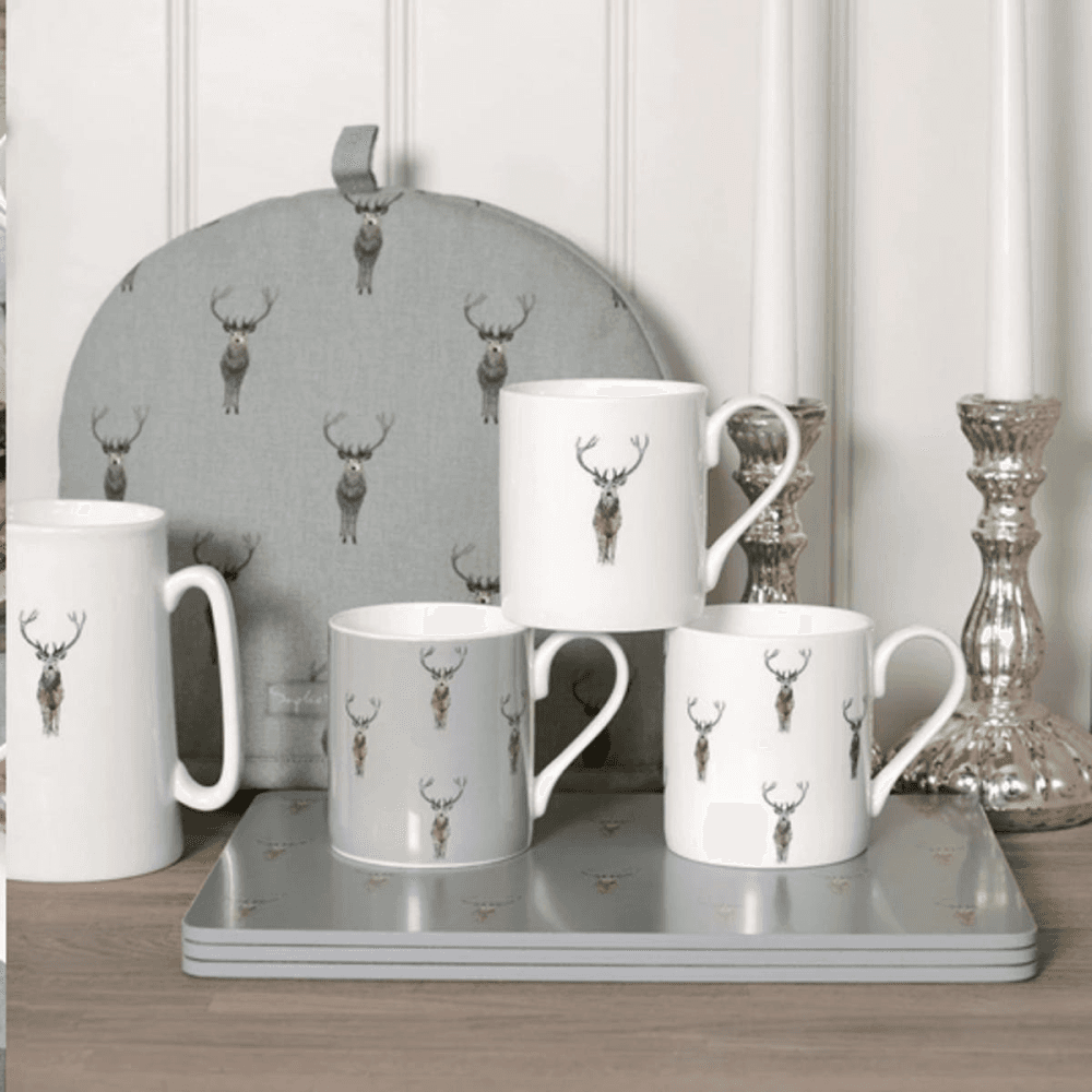 Highland Stag Solo Mug, 275ml