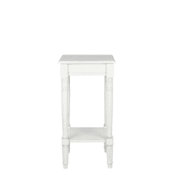 Image showing the Heritage Accent Table with Shelf, Elizabeth White product.
