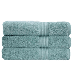 Image showing the Supreme Hygro Bath Mat, Mineral Blue product.