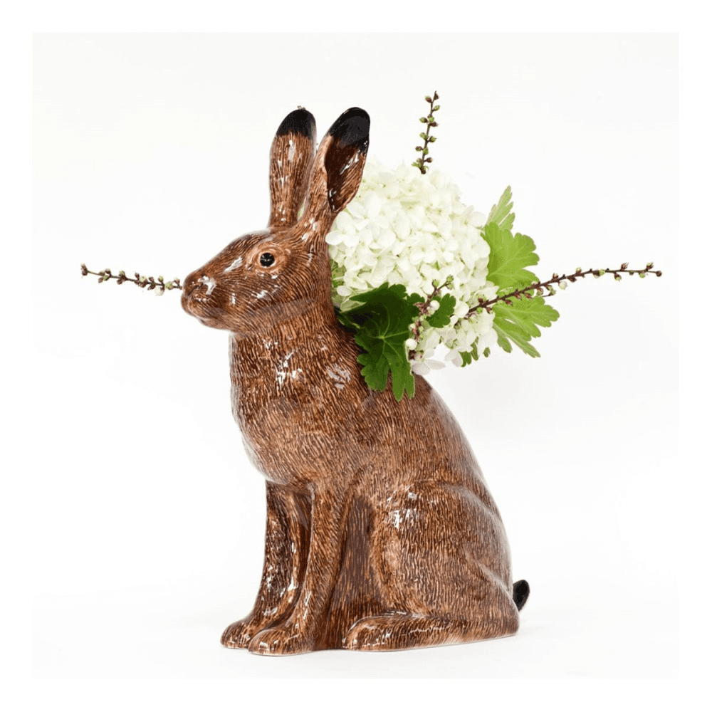 Hare Large flower vase, L11.5 x D20 x H31cm