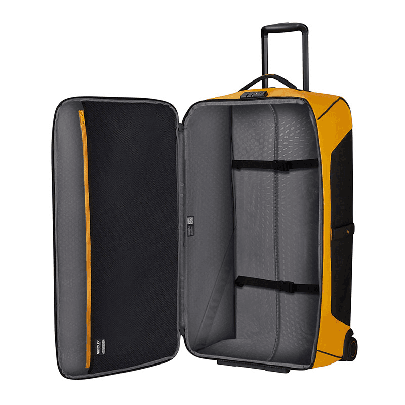 Ecodiver Duffle with Wheels, H79 x L44 x W31cm, Yellow
