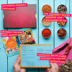 Image showing the Date Night Spicebox subscription, 6 months product.