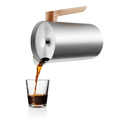 Image showing the Nordic kitchen Thermo cafetiere, 1 Litre, Stainless Steel product.