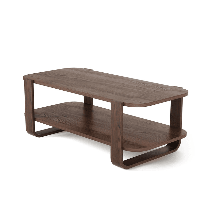 Bellwood Coffee Table, Aged Walnut