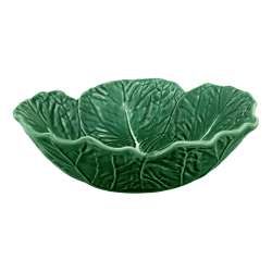 Image showing the Cabbage Serving bowl, 29 x 8cm, Green product.