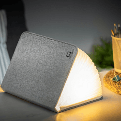 Image showing the Linen Book Light, Large, Urban Grey product.