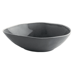 Image showing the Vie Naturelle Soup/Cereal/Pasta Bowl, W20.2cm x D16.5cm, Grey product.