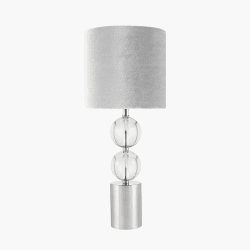 Image showing the Harris Table Lamp, H48.5cm, Brushed Silver product.