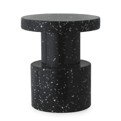 Image showing the Bit Stool, H42 x D36cm, Black product.