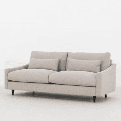 Image showing the Model 07 Linen 3 Seater Sofa, Pumice product.