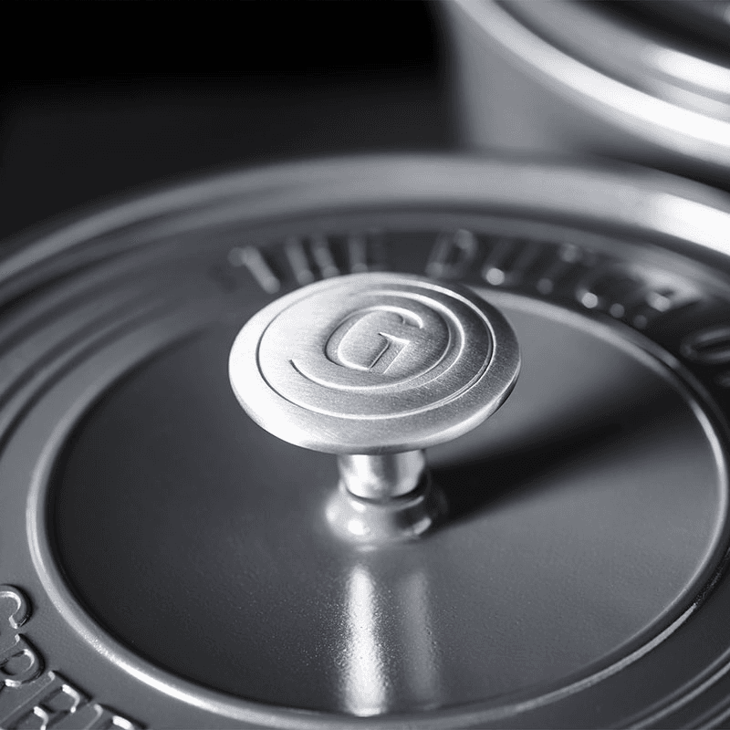 Featherweights Non-Stick Casserole with Lid, 22cm, Black