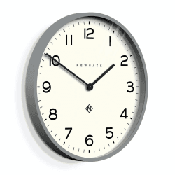 Image showing the Echo Number One Wall clock, Dia53cm, Posh Grey product.