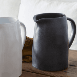 Image showing the Livia Pitcher, 2.19l, Matte Black product.
