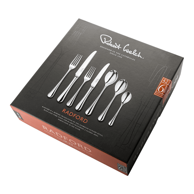 Radford 42 Piece Cutlery Set, Stainless Steel