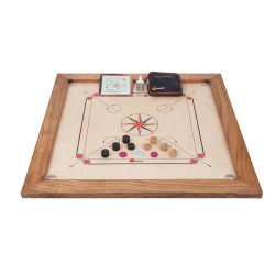 Image showing the Tournament Carrom Board Set product.