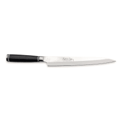 Image showing the Katana Saya Pakkawood Yanagi Sashimi, 24cm Damascus Blade product.