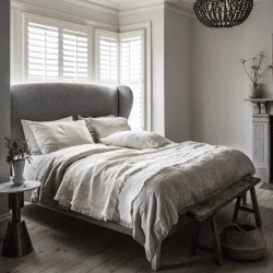 Image showing the Duvet Cover, UK Super King Size, Oatmeal product.