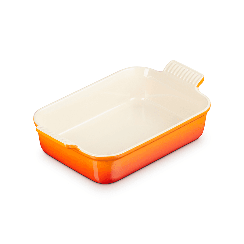 Stoneware Rectangular dish, 26 x 19cm - 2.3 litre, Volcanic