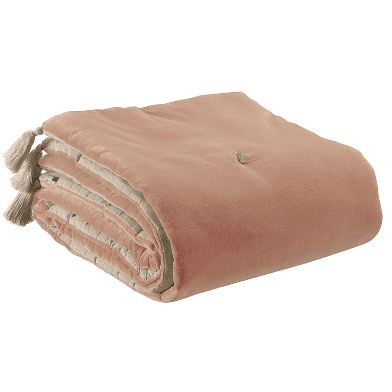 Elise Bed Runner Pompons, 80 x 180cm, Epice